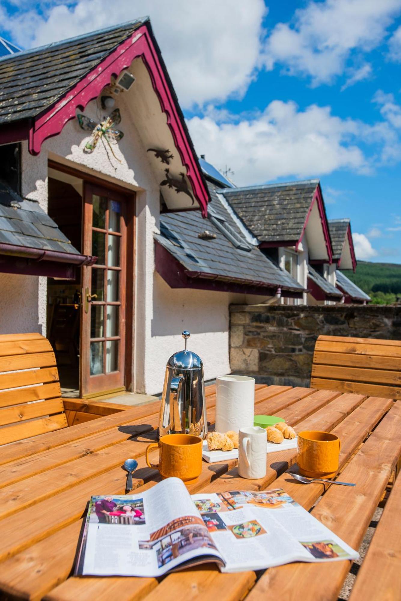 Errichel House And Cottages Aberfeldy Exterior foto